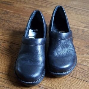 Born Clogs, black, size 7 almost new